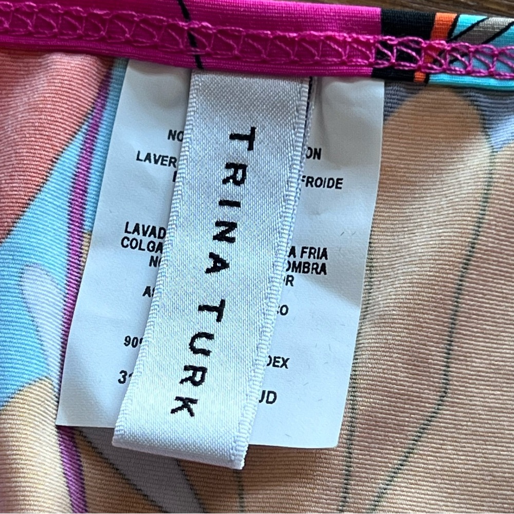 ⭐️ Trina Turk Gemini Cover-up Tunic Large - Picture 9 of 10